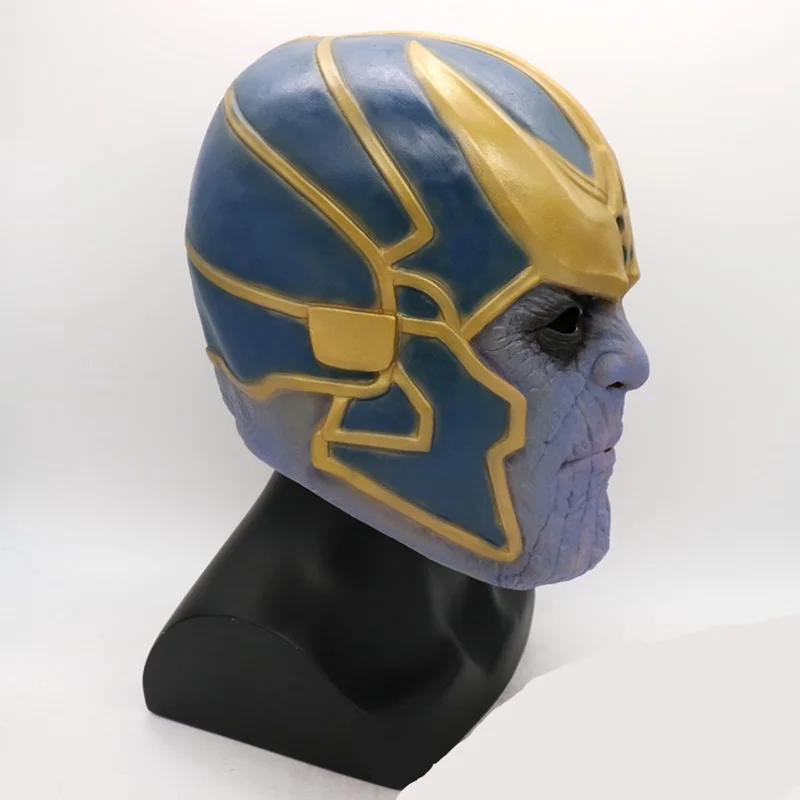Thanos Super Infinitely Gauntlet Mask Toys Thor 3 Cosplay Prop Costume Snap Gloves Gemstone Weapon of Destruction War Collection | Игрушки и