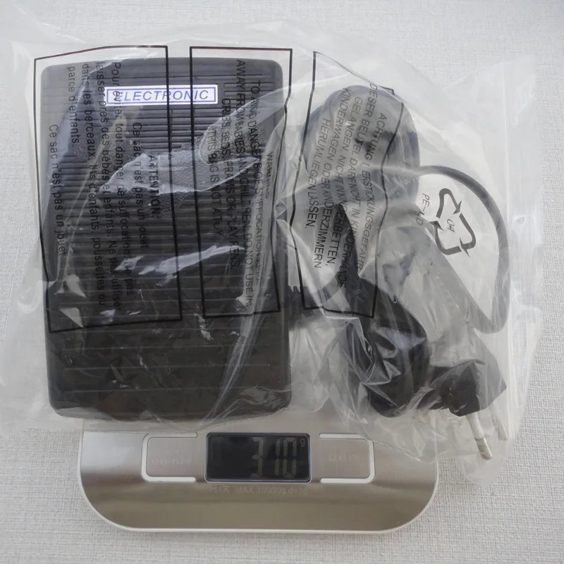 EU Plug 110-220V черная домашняя швейная машина педаль с управлением шнуром питания для
