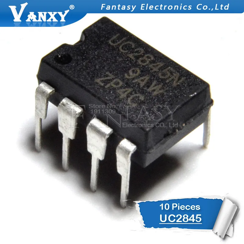 10 шт. UC2845BN DIP8 UC2845B DIP 8 UC2845 2845 UC2845AN UC2845A UC2845N|Интегральные схемы| |