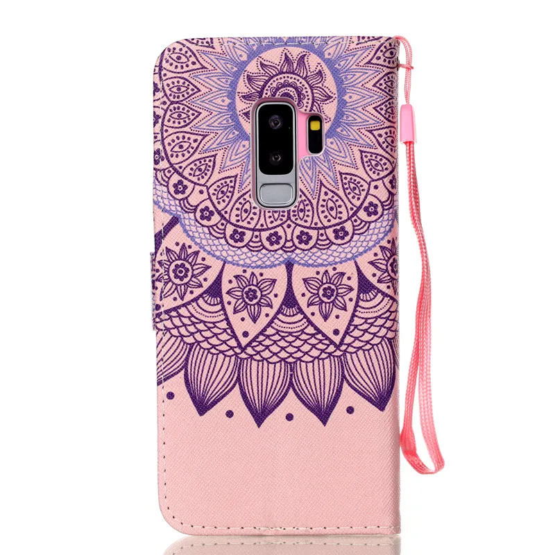 Wekays чехол для samsung Galaxy S9 плюс Красивая мультяшная бабочка кожаный Fundas Coque iphone Plus/S9 |