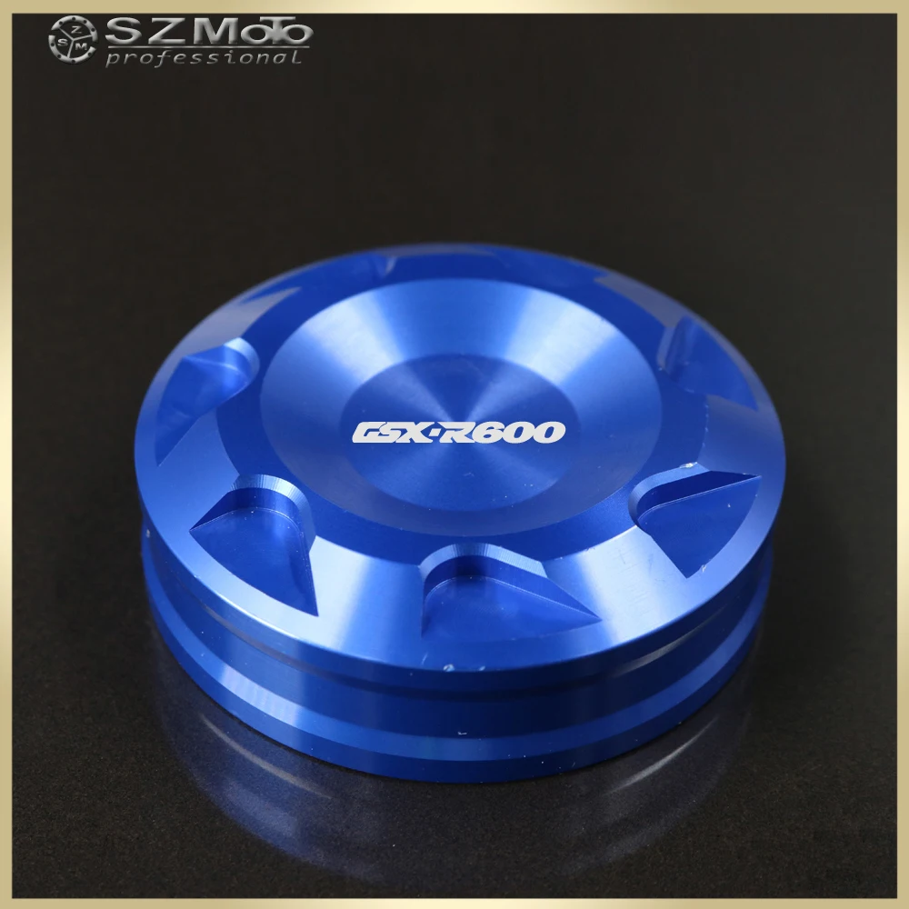 For SUZUKI GSXR GSXR600 2001-2017 2016 Motorcycle Accessories Front Brake Master Cylinder Fluid Reservoir Cover CNC With Logo | Автомобили