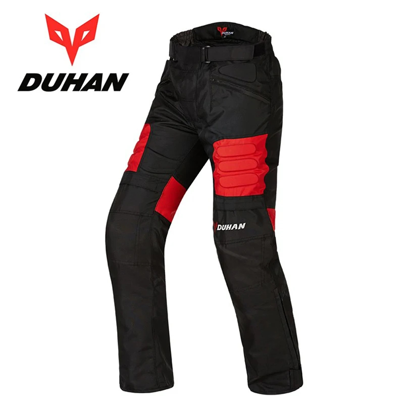 DUHAN D02 мужские мотоциклетные наколенники защитные брюки 600D Oxford для мотокросса