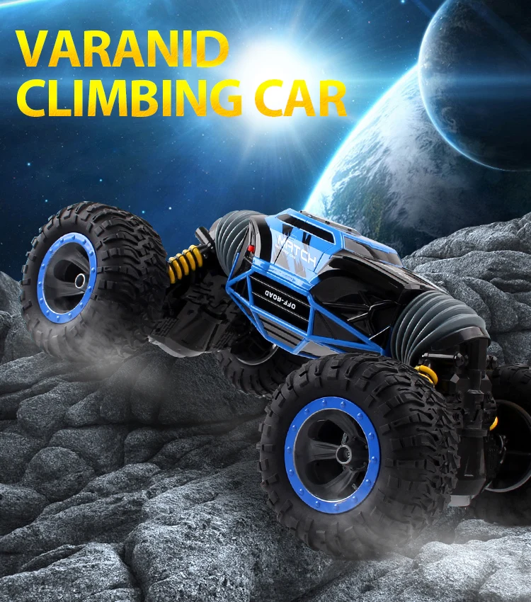 RC автомобиль 4WD грузовик весы двухсторонний 2,4G один ключ трансформация вездеход варанид скалолазание автомобили Дистанционное управление автомобиль игрушка