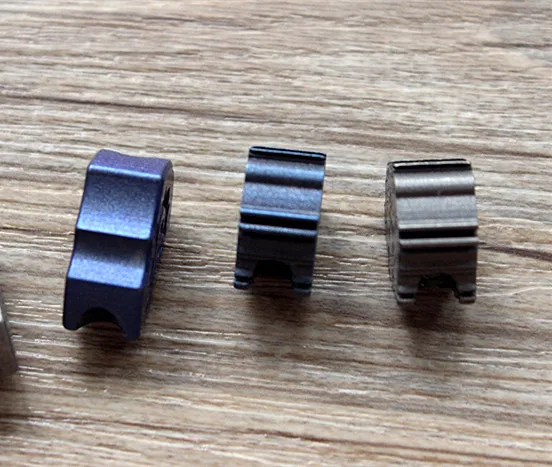 TC4 бусы на веревочке из титанового сплава металлические подвески щит Капитан