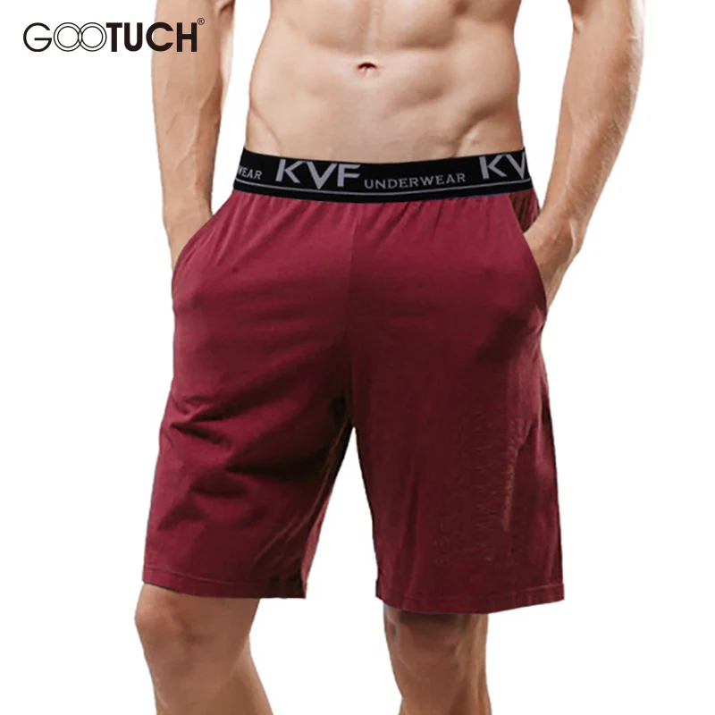 Summer Sleepwear Cotton Sleep Bottoms Mens Pajama Home Lounge Pants Shorts Casual Pyjama Homme Nightwear Plus Size Sleep Boxer