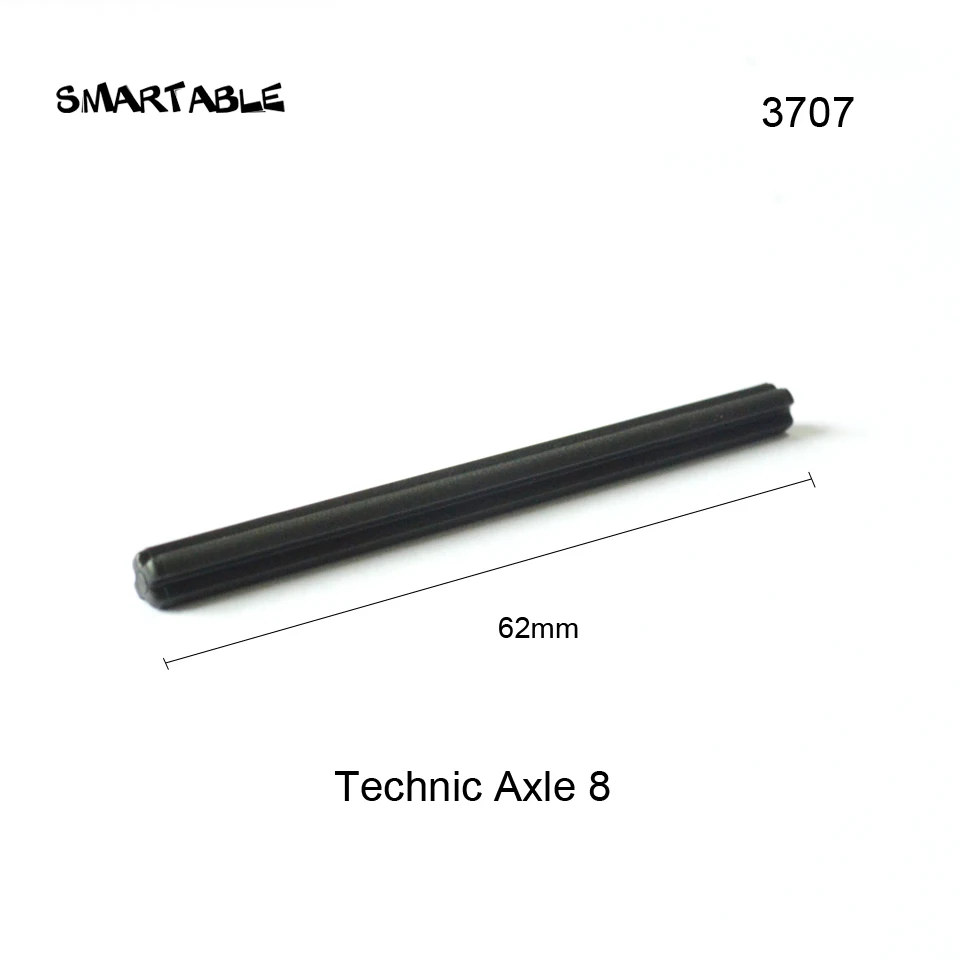Smartable Technic Axle MOC части строительного блока игрушки Совместимые все бренды technic 32062/4519/3706/3707/3708/6587/24316/87083 игрушки