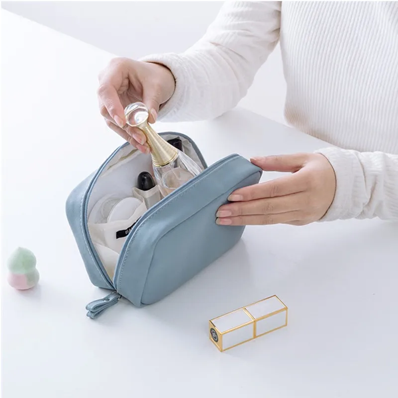 Korean Style Women Cosmetic Bag Makeup Bag Pouch Toiletry Bag Waterproof Makeup Organizer Case neceser maquillaje 25#622