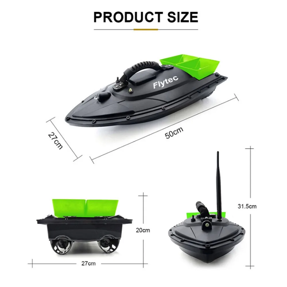 Flytec HQ2011 5 рыболовный инструмент Smart RC лодка Цифровая автоматическая Частотная