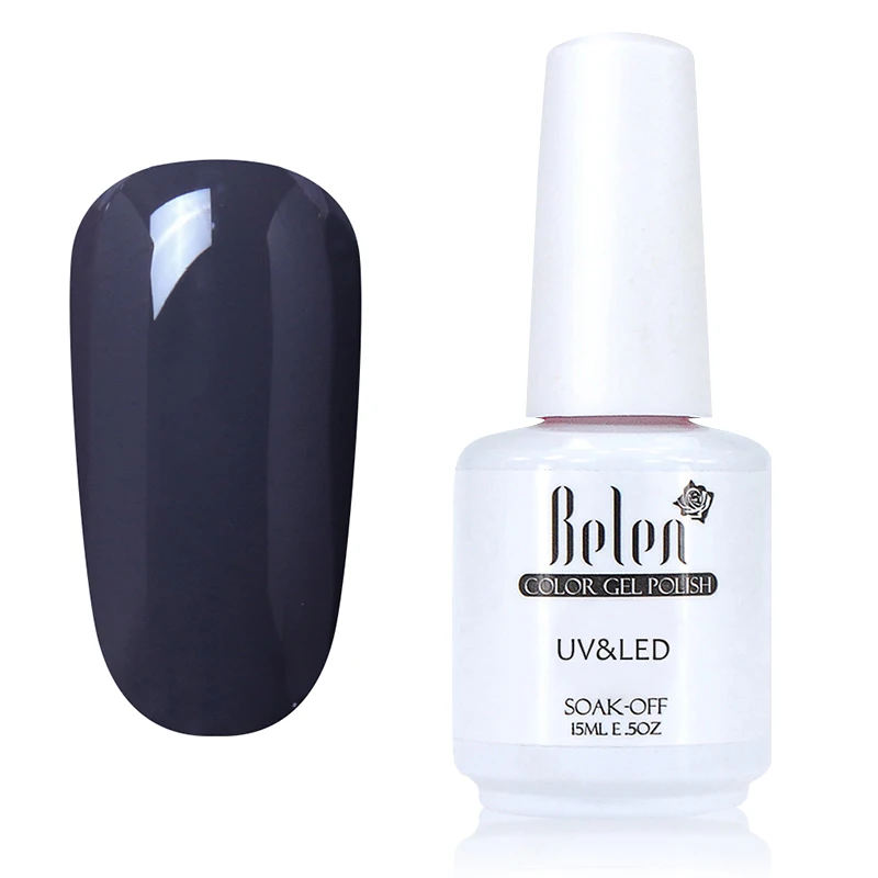 1538 Belen 15ML Gelpolish Semi Permanent Gel Nail Polish 3D Professional Glitter Soak Off UV LED Gel Lacquer Gel Varnish Lak - Цвет: 1538