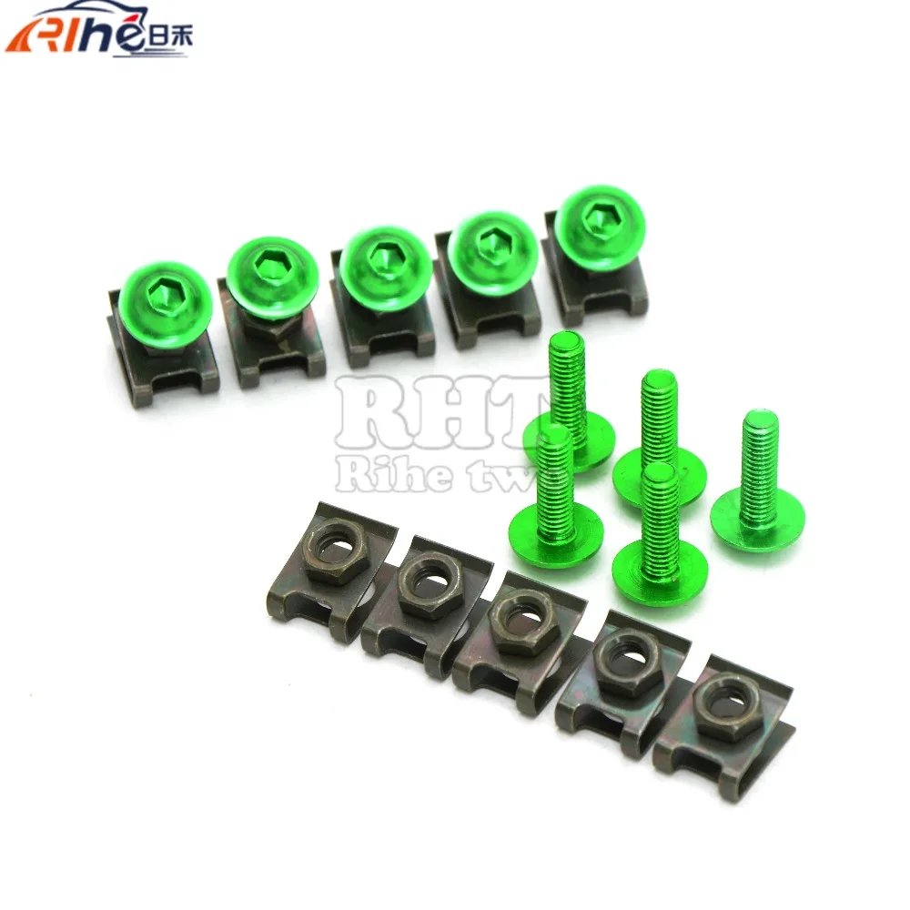 6mm motorcycle fairing screw kit set screws for yamaha fz6 fazer fz6r fz8/xj6 diversion fz1 mt-/fz-mt-09/sr/fz9 ducati | Автомобили и