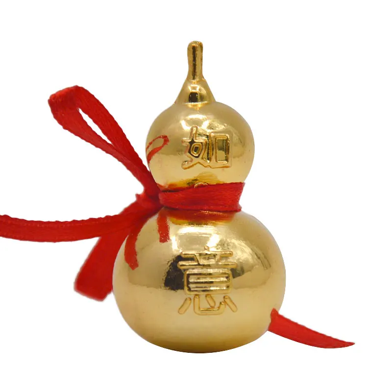 Fengshui китайская искусственная Тыква из медного сплава винтажные металлические
