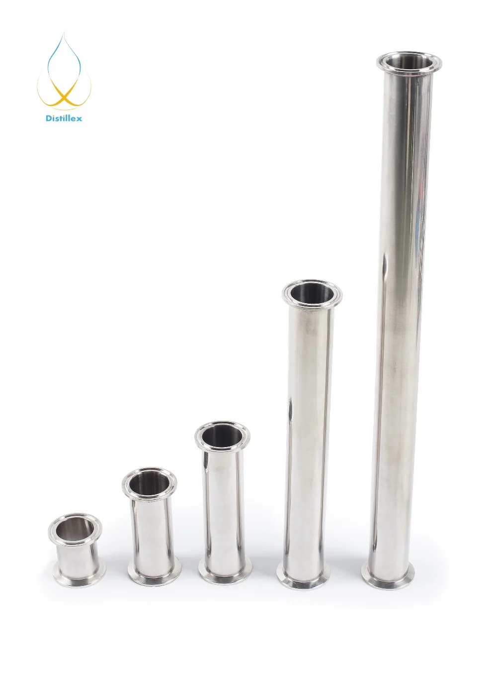 

3" 76mm (OD 91mm) L=500mm (20") Sanitary Steel 304 Spool Pipe