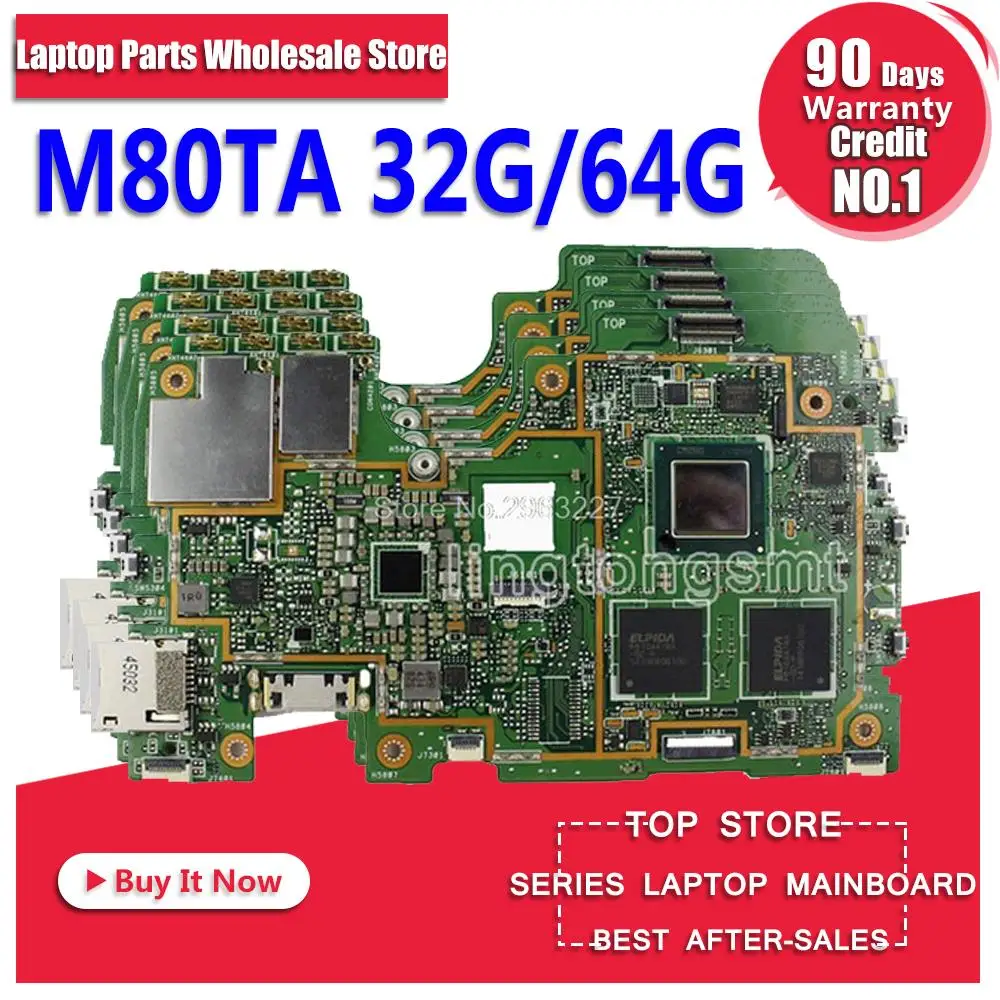 С 32G 64G материнская плата для For Asus MeMO FE380C FE380CG M80T M80TA хорошо работает и Бесплатная
