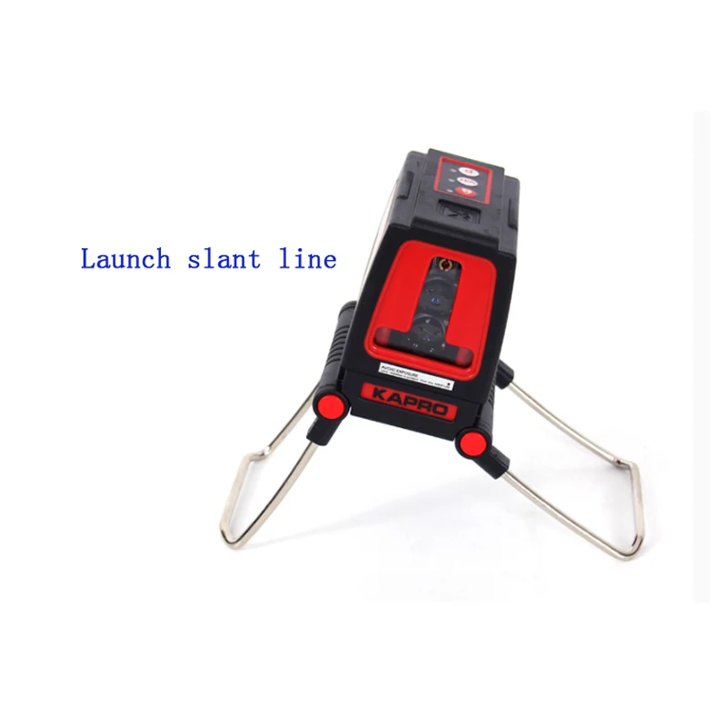 Лазерный уровень KAPRO высокоточный Профессиональный нивелир с 2 линиями Красного