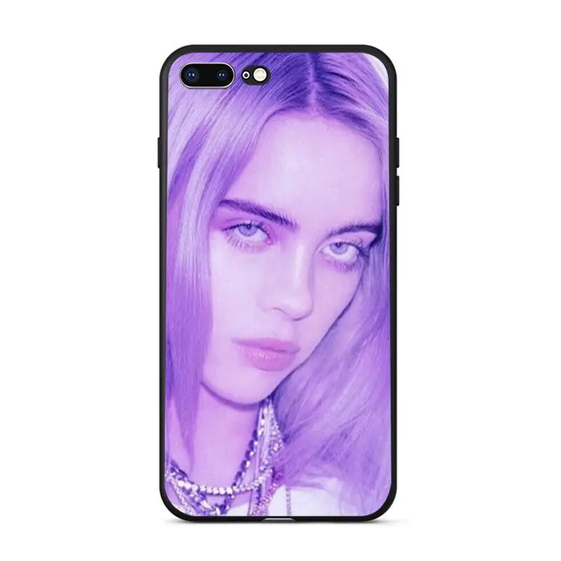 A9 Babaite Billie Eilish с рисунком Чехлы для мобильных телефонов Чехол для iPhone 11 pro max 8 7 6 6S Plus 5 5S SE XR X XS MAX чехол - Цвет: A9