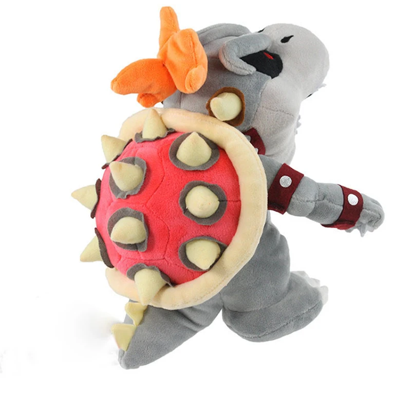 25 см Супер Марио серый король кости Теплозаправщик koopa плюшевые игрушки плюшевый Купа мягкая набивная кукла животные игрушки для Дети Детские подарки