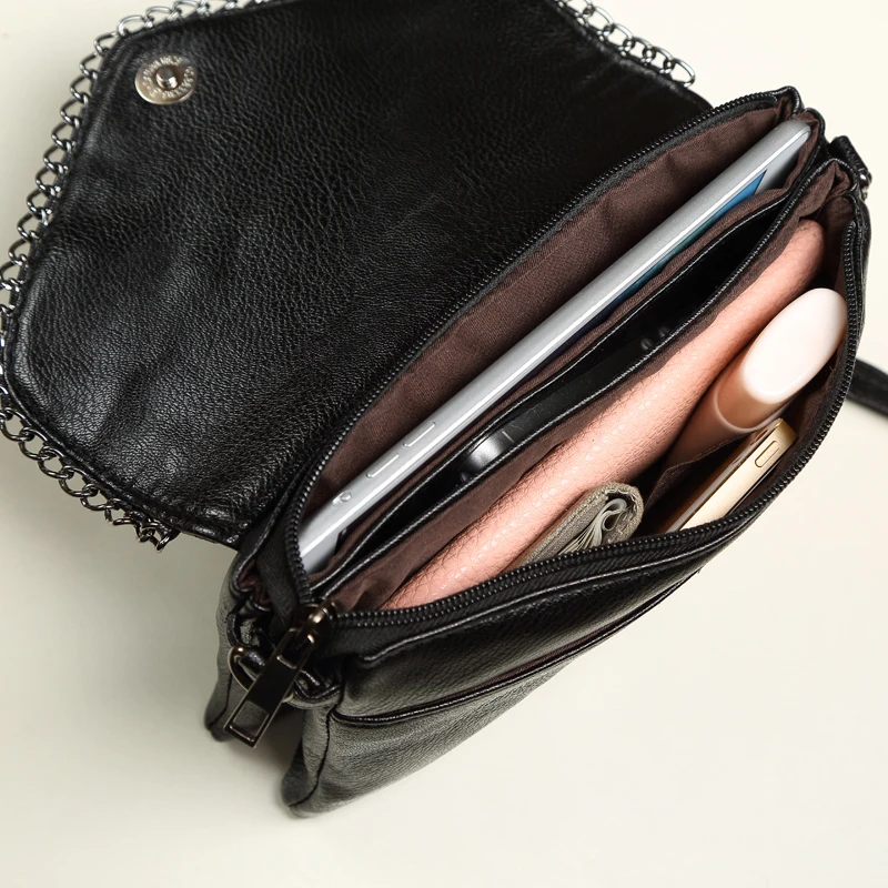 Женские сумки через плечо черные кожаные мессенджер|women bag|crossbody bags for womenbags women |