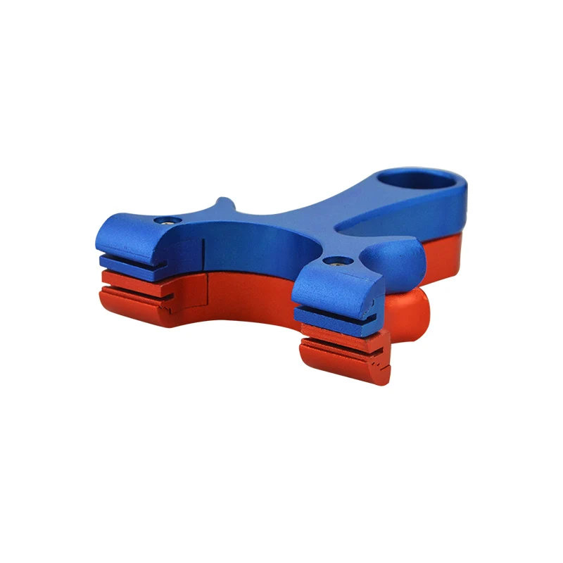 1 шт. стрельба из лука титановый магниевый сплав Мощная Рогатка 2 цвета слинг для