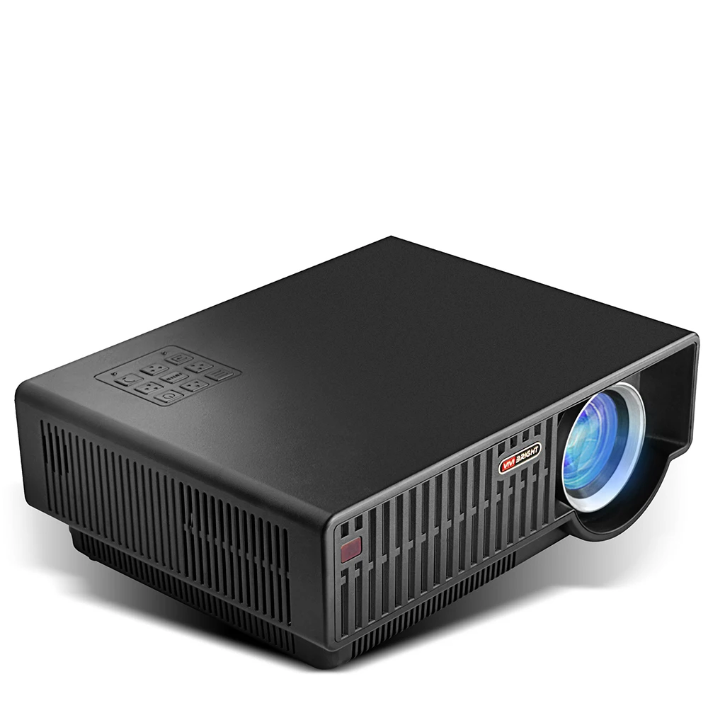 C90UP Модернизированный мини проектор светодиодный ЖК 1080p HD кино HDMI опционально