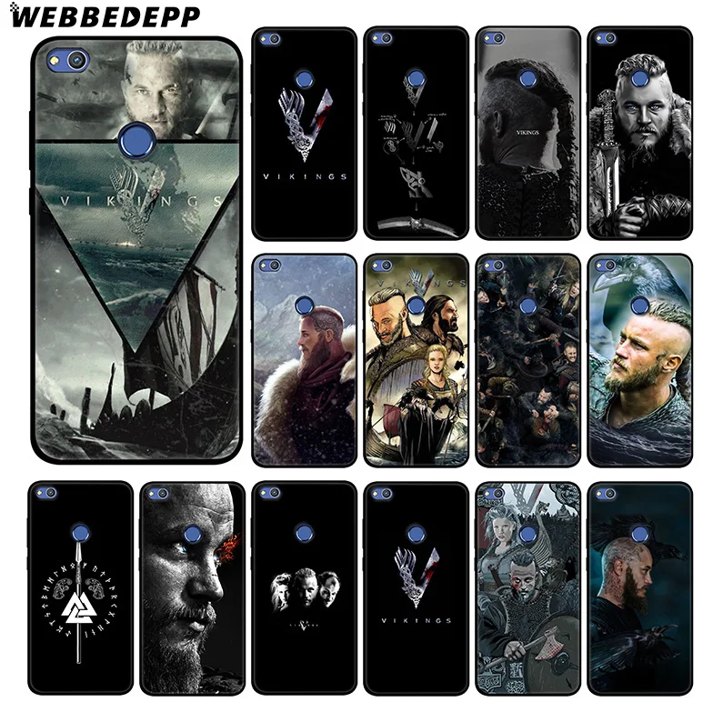 WEBBEDEPP Vikings Tv Shows Soft Silicone Case for Huawei Honor Mate 20 10 8X 8C 8 6A 7A 7X 7C Lite Pro TPU |