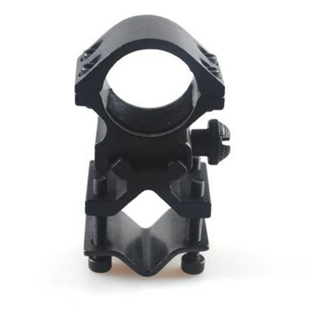 Free Shipping Hunting Adjustable Tactical Gun QD Light Barrel Mount Bracket 25mm Ring for Laser Scope Rail Outdoor Airsoft Hot | Спорт и