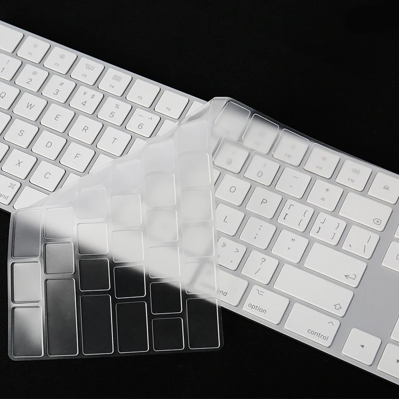 Чехол для клавиатуры XSKN Apple iMac Magic Keyboard чистая Водонепроницаемая защитная пленка