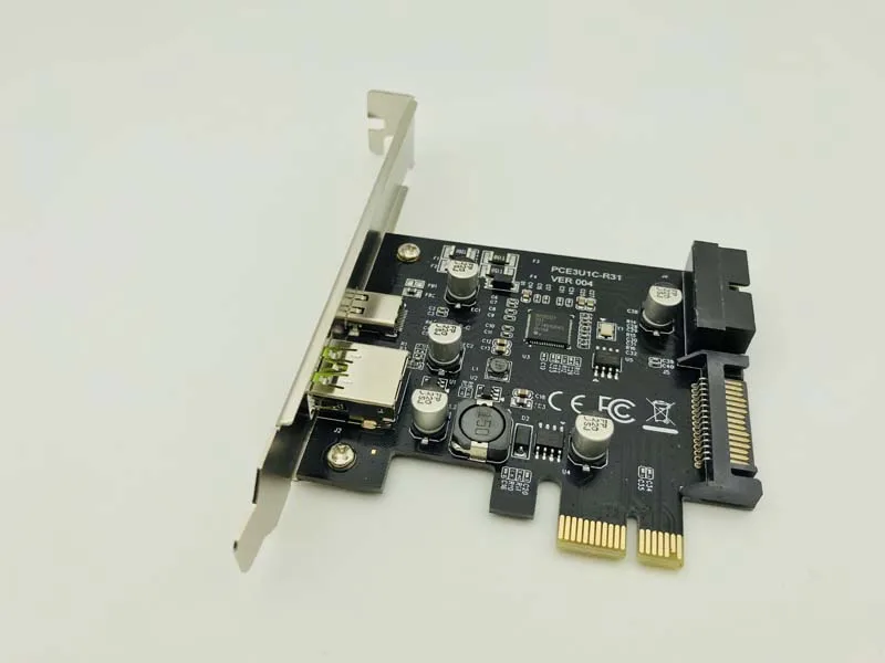 Плата расширения USB плата PCIE Sata/PCIE адаптер USB3 3 1 PCI E C 2.4A компьютерные карты