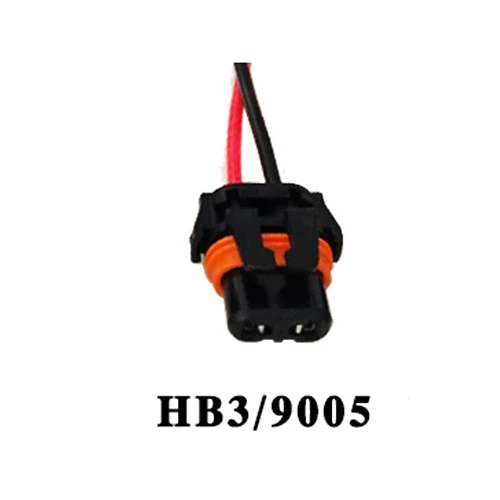 HB3 9005Blub Керамический разъем Viecar для H1/H3/H4/H7/H8/H11/HB3 9005/HB4 9006/BA15S/BAU15S/T10/T20 LEDBulb разъем кабеля автомобильной лампы - Название цвета: HB3 9005Blub