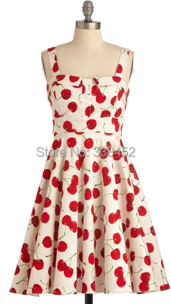 Женское винтажное платье в стиле Одри Хепбёрн летнее красное мини на бретельках