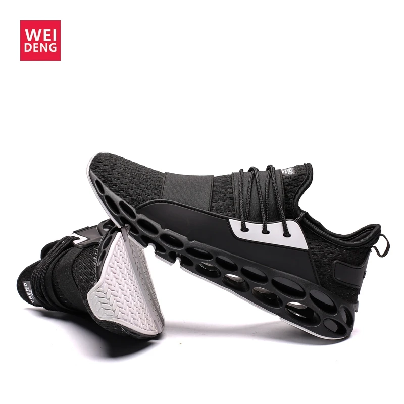 WeiDeng WAVE PROPHECY Blade Hombre для мужчин кроссовки 4D на плоской подошве сетчатые со