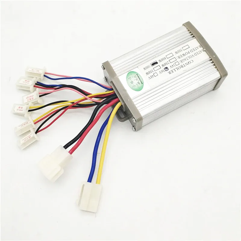 1000W24V36V48V мотор щетка контроллер скутера аксессуары контроллер скорости двигателя части контроллер двигателя