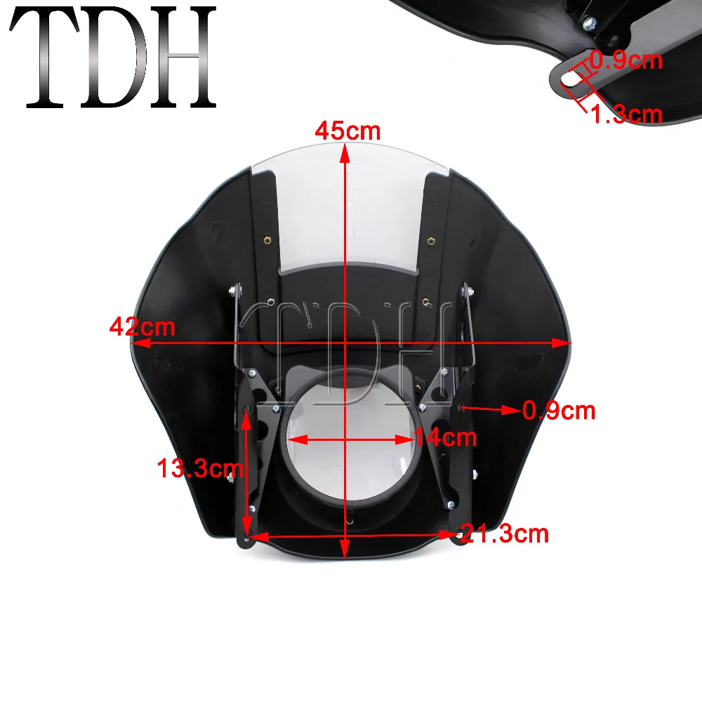 Мотоциклетная передняя фара для Harley Dyna Low Rider Super Wide Glide 86 17 Sportster XL 1200 883| |