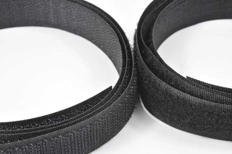 2 рулона 2,5 см* 2 м волшебная лента без самоклеящейся крепежной ленты DIY полиэфирная нейлоновая застежка-липучка Швейные аксессуары
