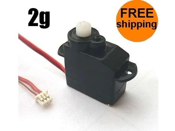 RCTIMER 2g микро серво для RC Самолет Вертолет крутящий момент: 0,7 кг/см на 6V
