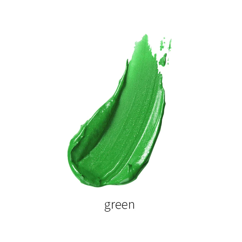 Green Краска для волос Восковая краска для волос Перманентная краска для волос крем унисекс сильная фиксация серый одноразовый пастельный динамические прически - Цвет: Green