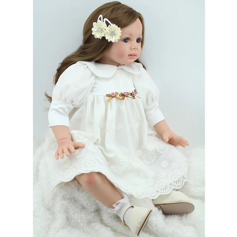 Npkbrand силиконовые reborn doll детей мини bebe boneca 1/6 bjd ребенок жив куклы тела для девочек