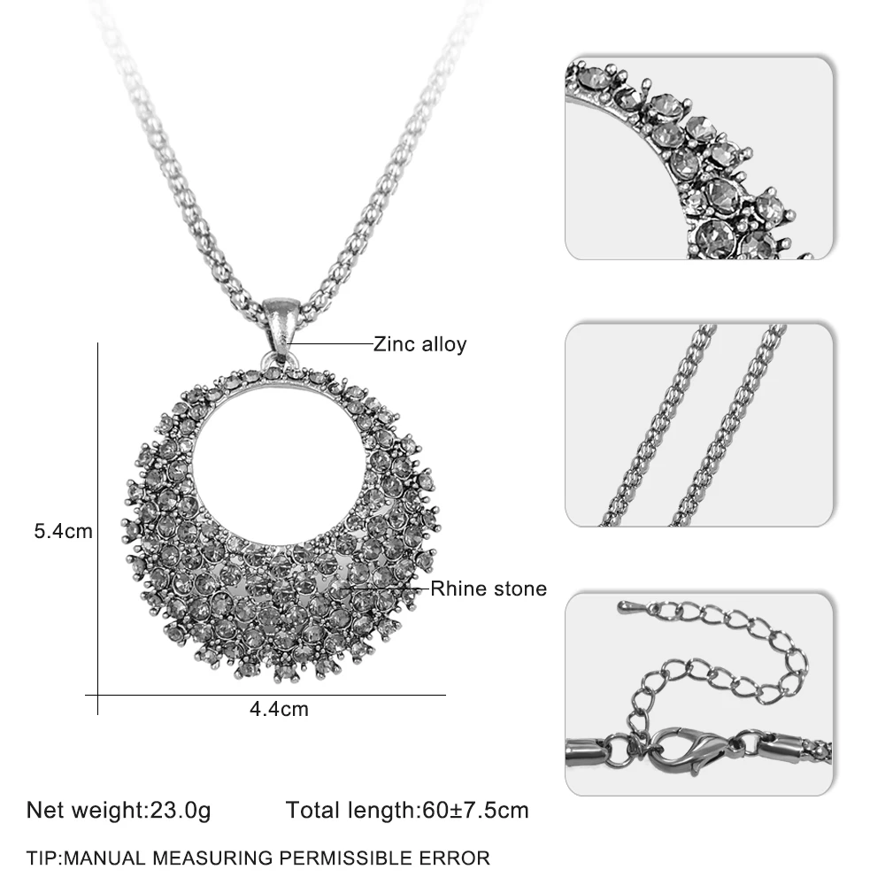 Классическое женское круглое ожерелье VEYO ожерелья и подвески высокого