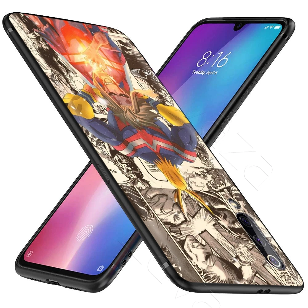 Чехол My Hero Boku No Academia Deku Bakugou для Xiaomi Redmi Note 8 9 S K30 Pro MI MAX 3 6 SE A1 A2 A3 10 Lite Plus 8A F1 |