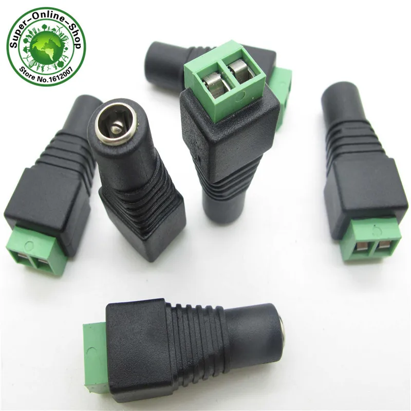 Гнездовой разъем для 5050/3528 SMD Светодиодная лента цветной источник питания