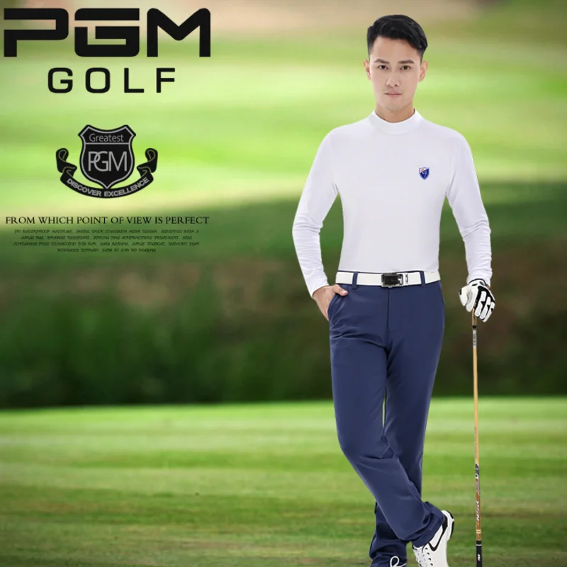 Pgm Для мужчин гольф Костюмы теплое нижнее белье колготки футболка мужской