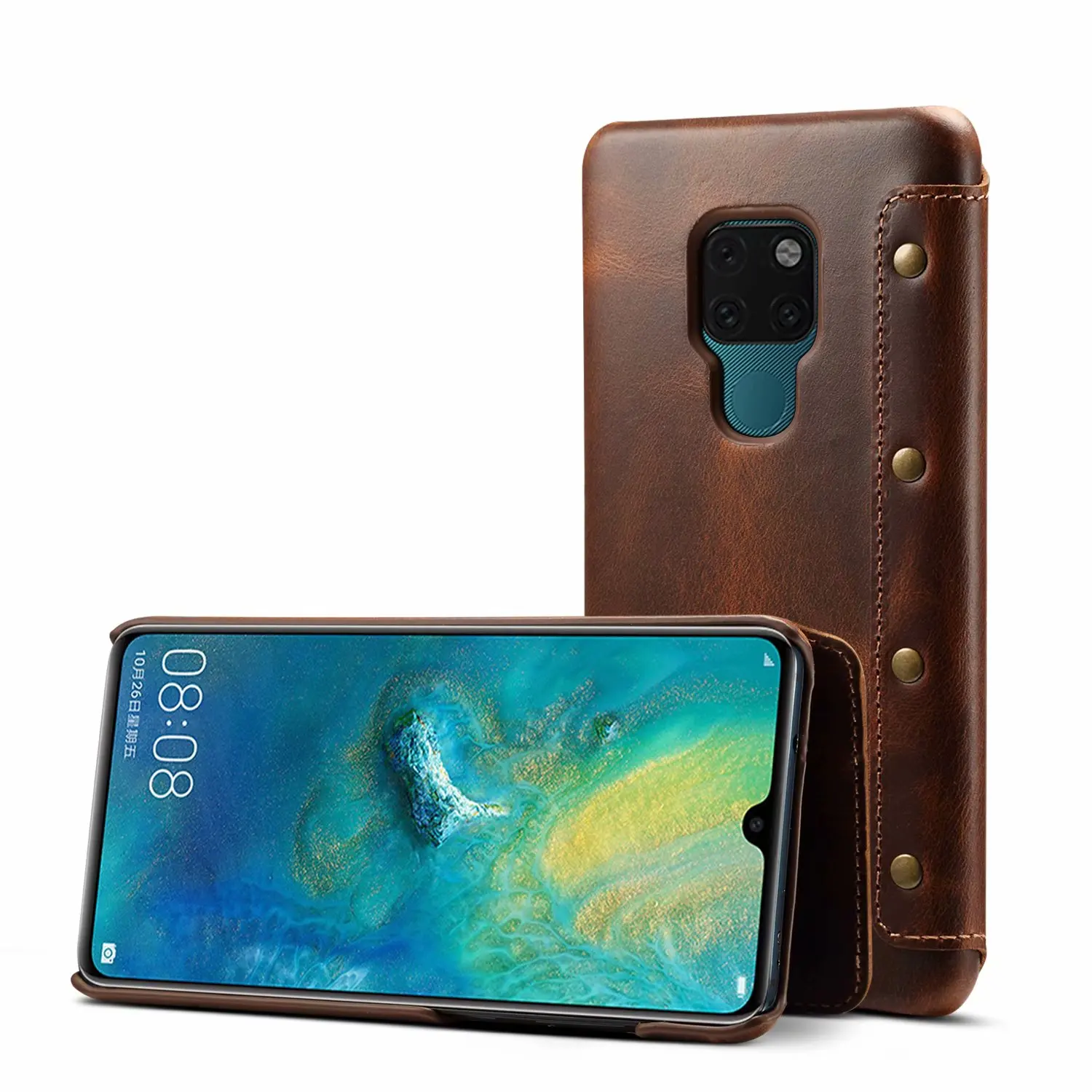 Премиум Ретро Кожаный чехол для huawei mate 20 защитный чехол для huawei mate 20 Pro mate 20 бизнес Ретро Люкс