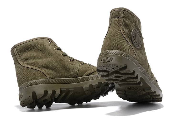 PALLADIUM Pampa Hi/52352 кроссовки армейского зеленого цвета удобные высококачественные