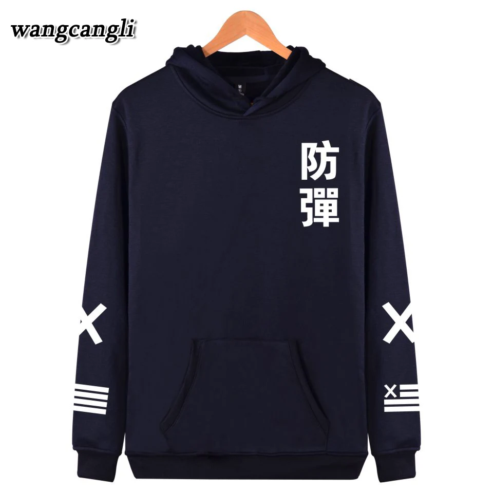 БЦ Для женщин Толстовки Толстовка Осенняя мода K поп женский пальто с капюшоном