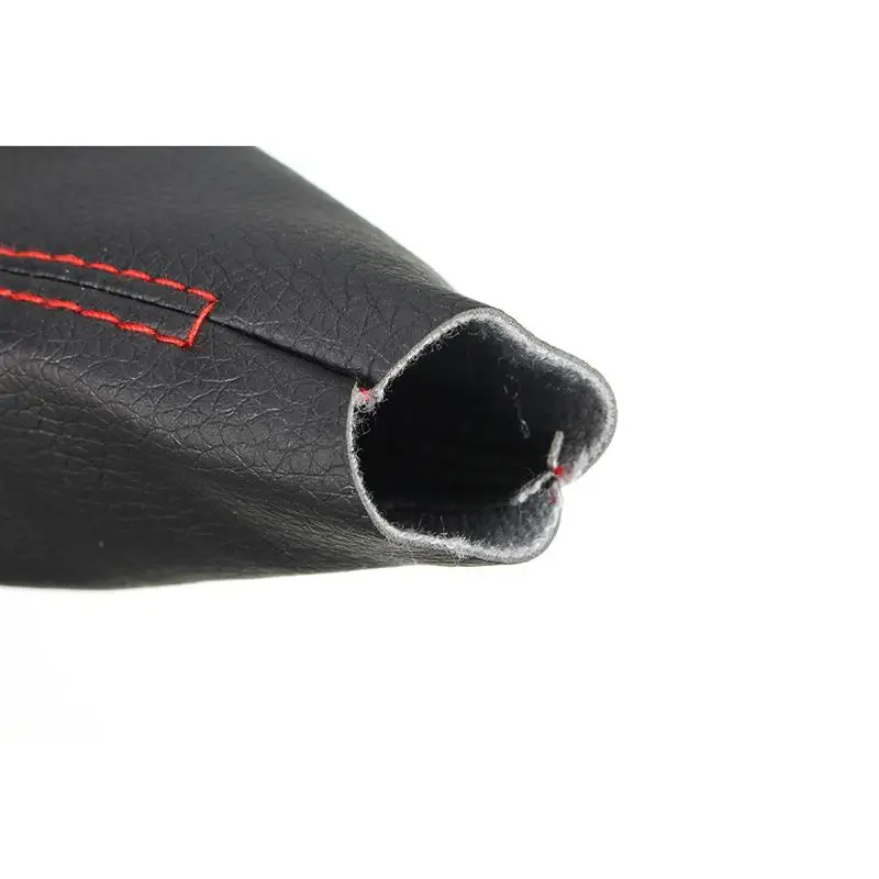 Черный Автомобильный рычаг переключения передач из искусственной кожи