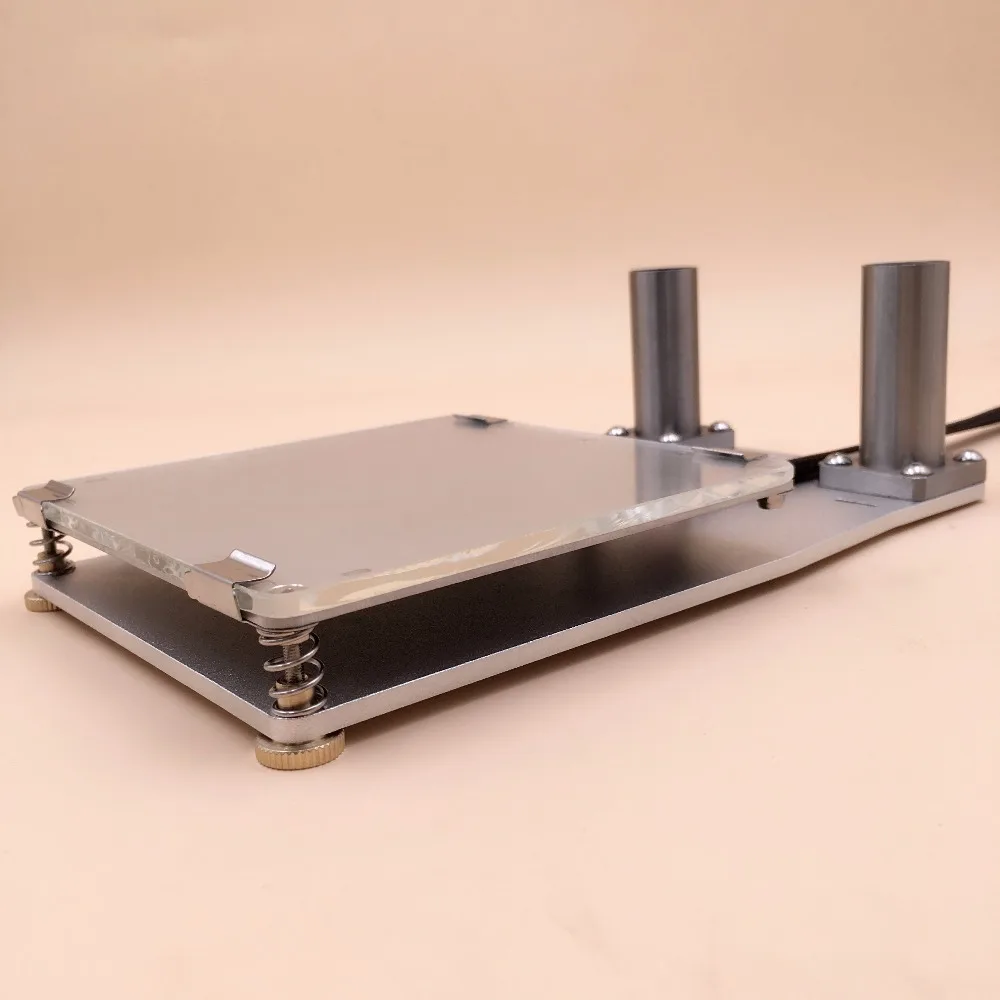 Blurolls Ultimaker 2 Go 3d принтер DIY алюминиевый сплав сборка платформы комплект печати настольная Базовая пластина, кровать с подогревом, стеклянная пластина