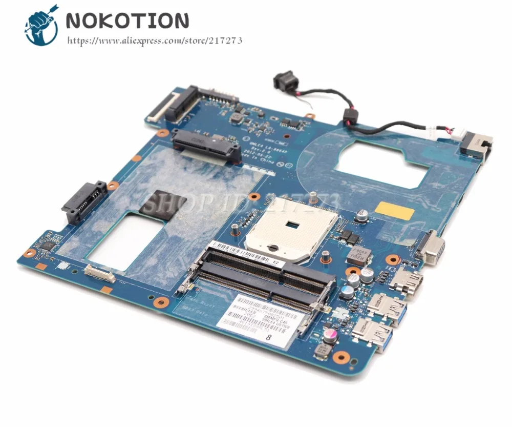 NOKOTION для Samsung NP365 NP365E5C NP355V5C Материнская плата ноутбука QMLE4 LA 8864P BA59 03399A Главная