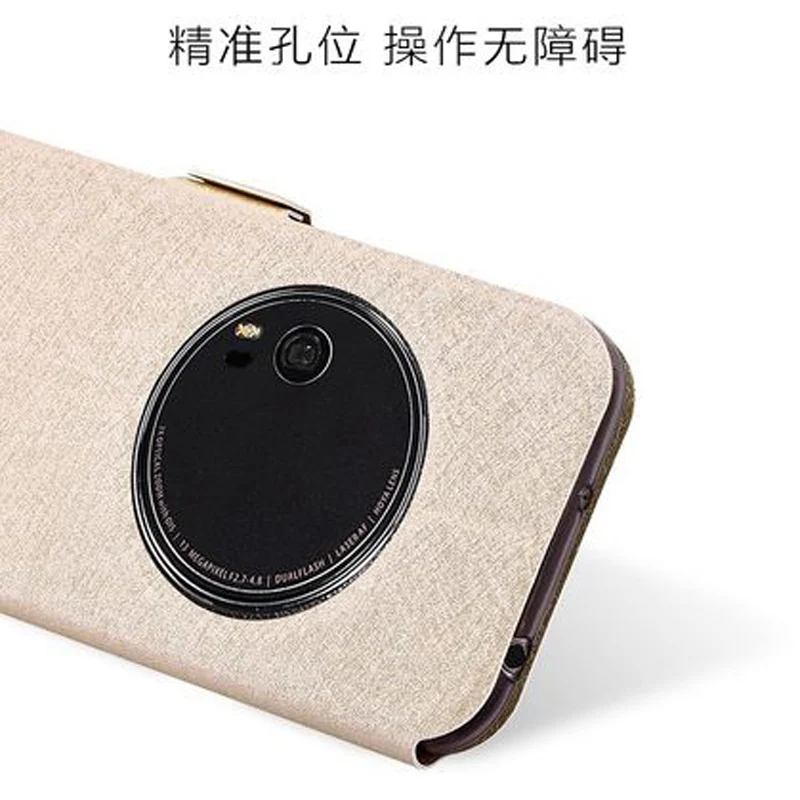 Чехол книжка из ТПУ для ASUS ZenFone Zoom ZX551ML ZX550M чехол Zen Fone ZenFoneZoom задняя крышка|Бамперы|