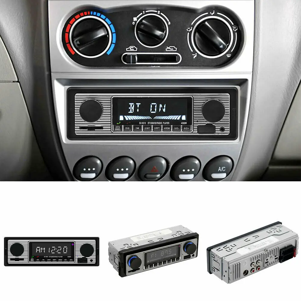 12 V/24 V Авто Радио Bluetooth MP3 плеер стерео FM USB с разъемом подачи внешнего сигнала AUX