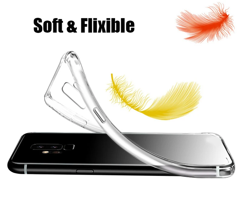 Тонкий силиконовый чехол для Asus Zenfone 6 6Z ZS630KL, Прозрачная мягкая Задняя накладка чехла из ТПУ для Asus Zenfone 6