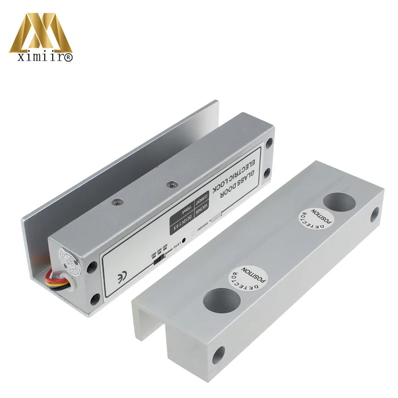 Высокое качество контроль доступа для полностью Бескаркасной двери DoorDC12V статус выход NO/COM XM-600 Электрический врезной замок